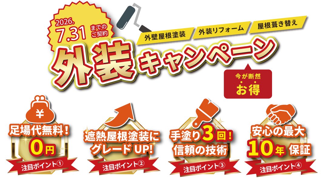 外壁・屋根リフォーム