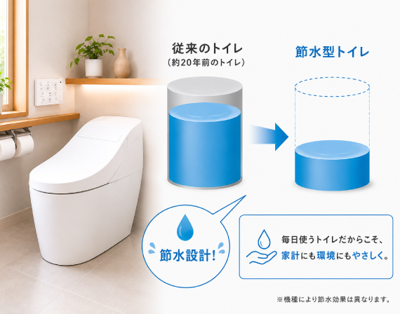 冬場に寒くてつらいトイレも…