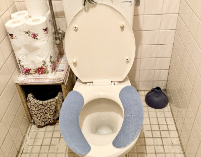 収納が少なくて物が置けないトイレも…