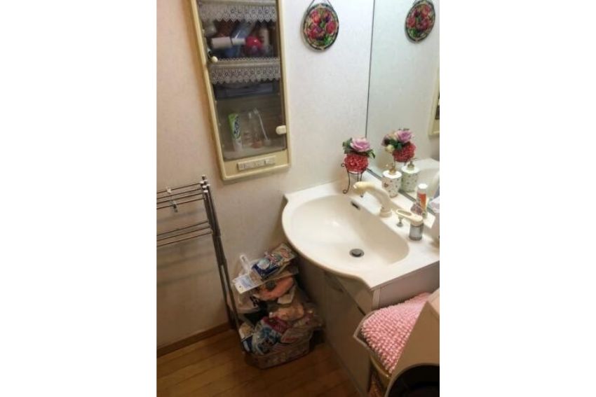 リフォーム前 洗面