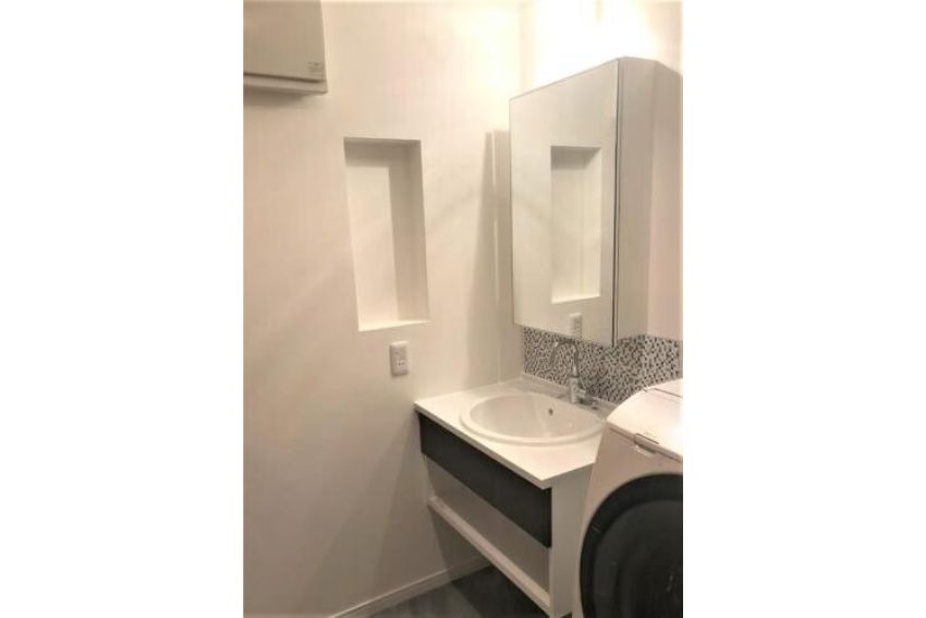 リフォーム後 洗面