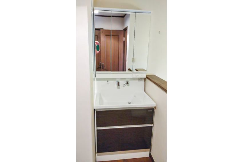 リフォーム後 洗面