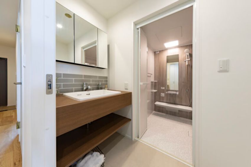 リフォーム後 洗面所