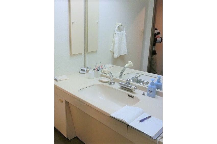 リフォーム前 洗面