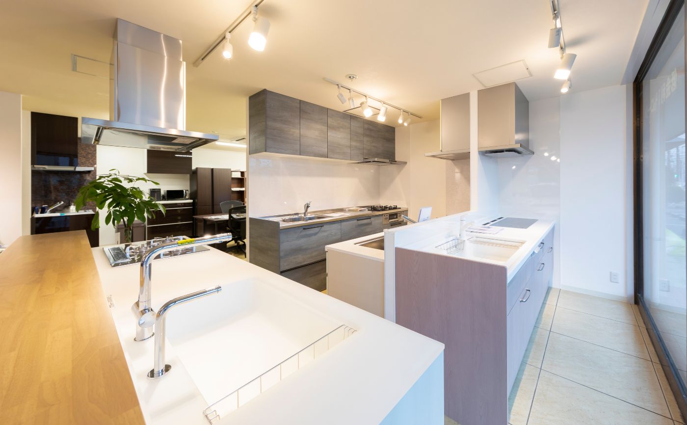 ショールームキッチン