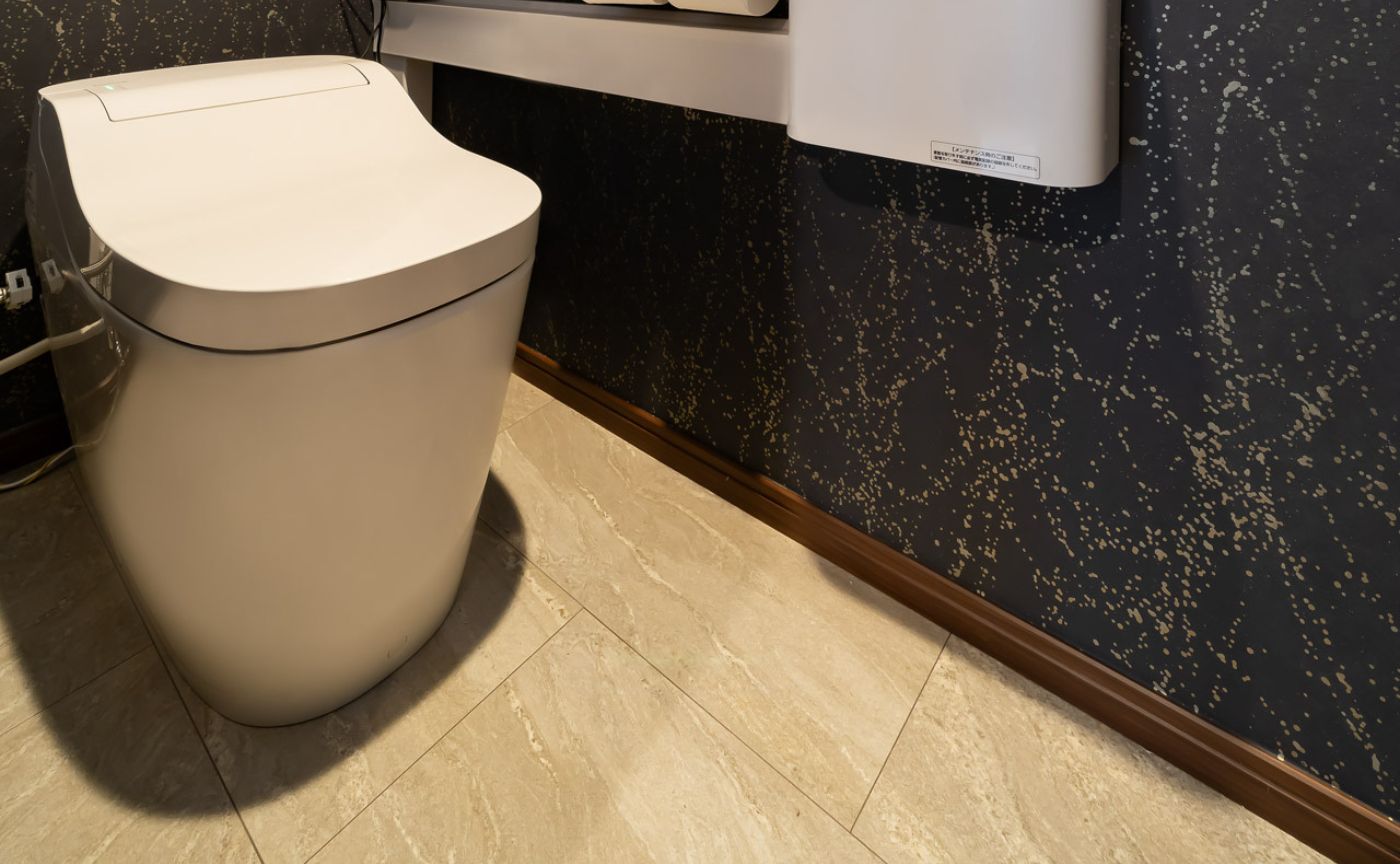 トイレ床材塩ビタイル