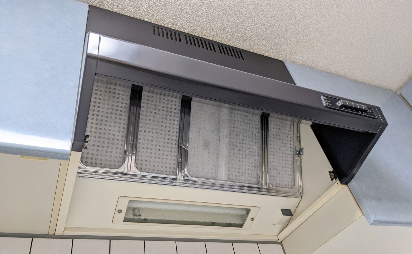 従来型レンジフード