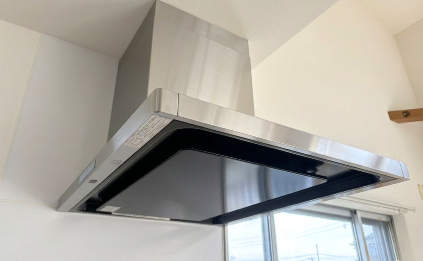 整流板を支える様子