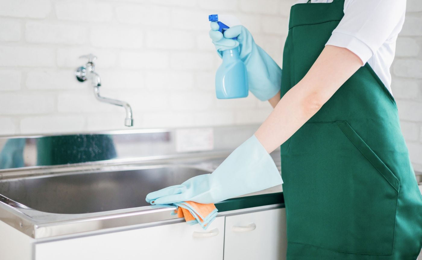 ステンレスシンクの掃除