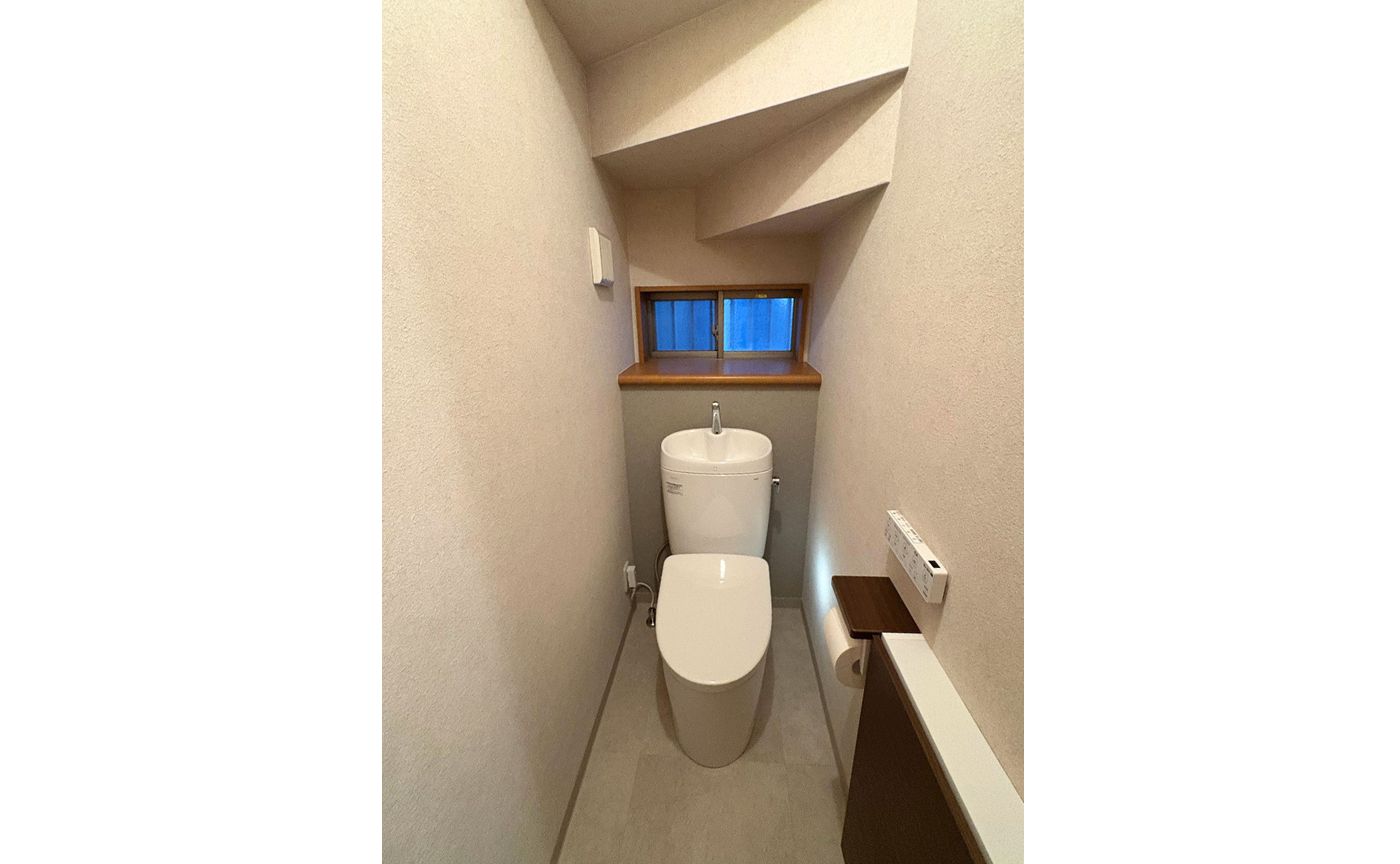 松戸市Y様邸 モダンオシャレなトイレ空間